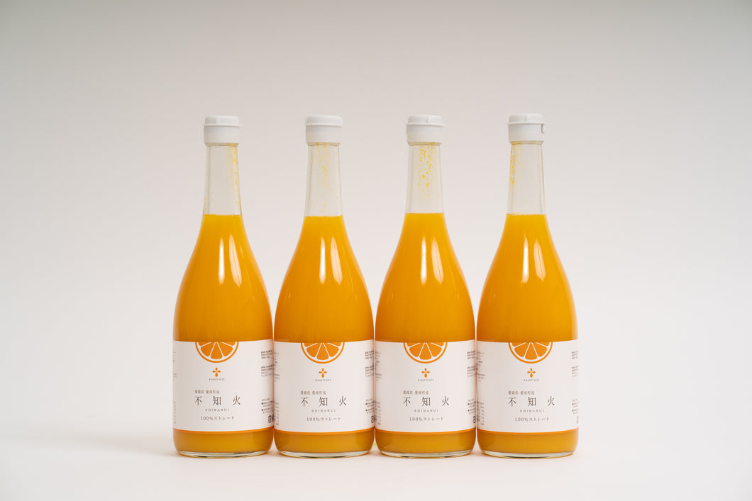 無添加 不知火ジュース（720ml ✕ 4本セット）