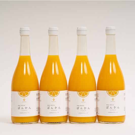 無添加 ぽんかんジュース（720ml×4本入）