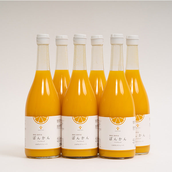 無添加 ぽんかんジュース（720ml ✕ 6本セット）