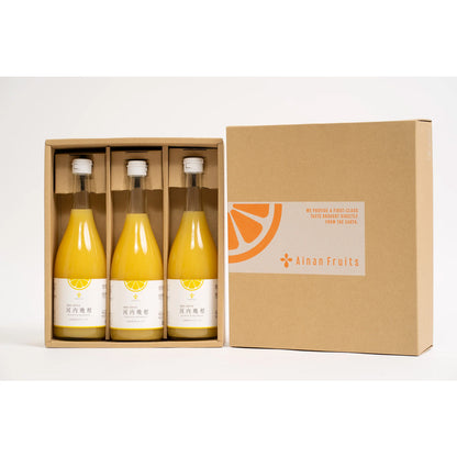 無添加 河内晩柑ジュース（720ml×3本セット）