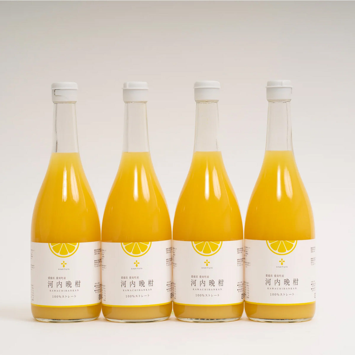 無添加 河内晩柑ジュース（720ml ✕ 4本セット） – 河内晩柑農家の産直