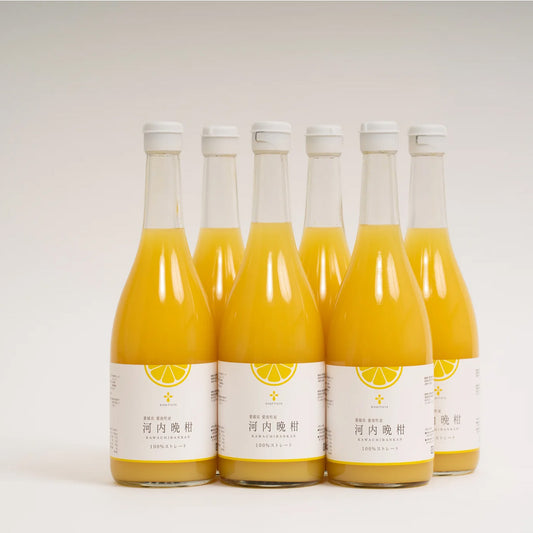 無添加 河内晩柑ジュース（720ml ✕ 6本セット）