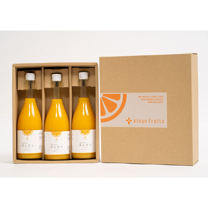 無添加 ぽんかんジュース（720ml×3本セット）