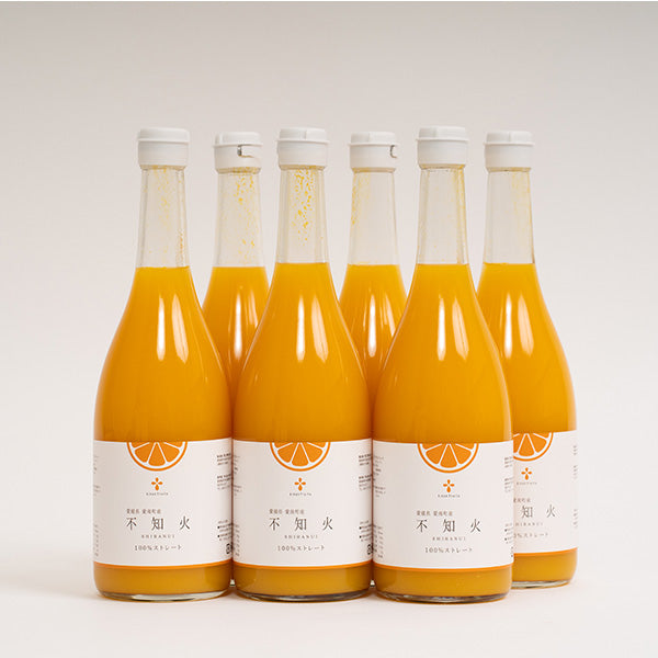 無添加 不知火ジュース（720ml ✕ 6本セット）